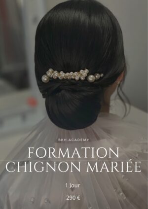 Formation Chignon Mariée